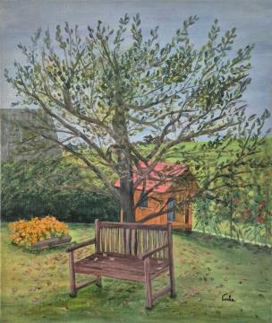 Vrt (Akril-platno - 50x60) Antonija Pacek Tonka